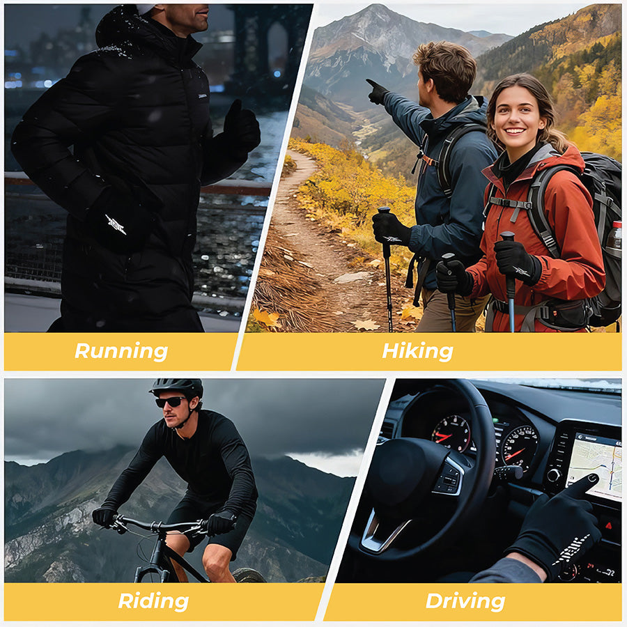 Winter Waterproof Touchscreen Thermal Gloves – Anti-Slip, Warm, Windproof