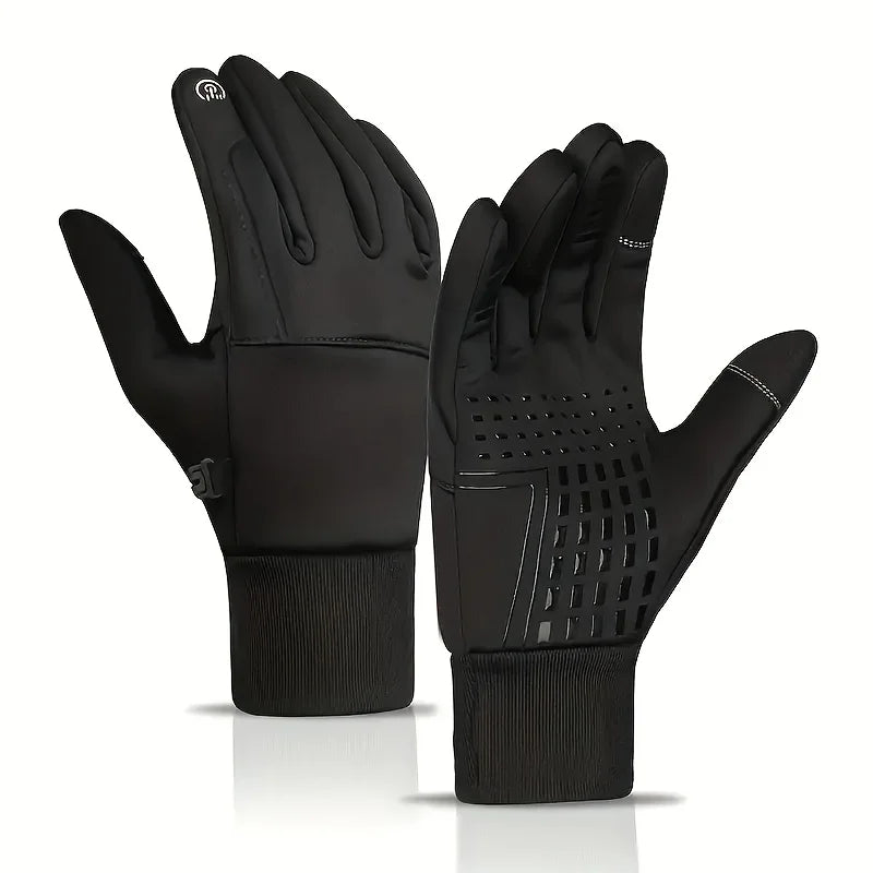 Winter Waterproof Touchscreen Thermal Gloves – Anti-Slip, Warm, Windproof